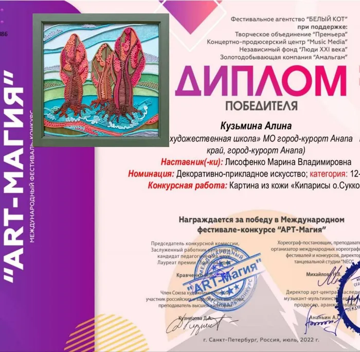 Кузьмина Алина